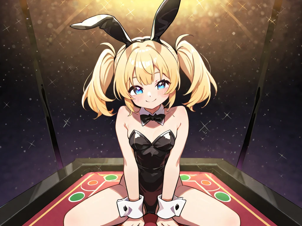 (solo:2), (boldline:-1.7), (black bow tie:1.5), (all fours:1.8), (arched back:1.3), (spread legs:1.3), (((fang))), (((best finger))), BREAK (best quality:1.5), (absolutely resolution:1.5), (ultra detailed:1.5), (masterpiece:1.5), (perfect face), (detailed face), (detailed eyes), (best eyes), (cute face), (shota:2), BREAK (bunny costume:1.5), BREAK (white loincloth:1.5), (rabbit ears:1.5), (bunny tail on hip:1.5), (bulge:1.6), (skinny:1.3), BREAK (light blue hair:1.5), (spiked hands), (wine red eyes:1.4), (eyes with highlight:1.6), ((mole under eye)), (sweaty skin), (embarrassed:1.5), ((earrings)), (shiny skin:1.3), BREAK (casino:1.5), (money:1.5), (((spot light))), ((wind blowing)), (((nipple))), ((abs)), (groin), from below,
