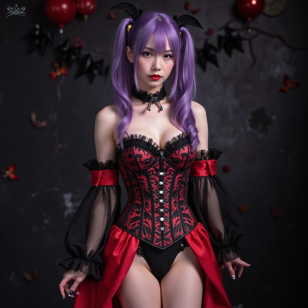 Detailed image quality,pandora witch,wing, succubus theme,堕落Angel,Excellent,scary,secret horror,tentacle,have eyes,uncanny valley effect,little beast blood moon,skeleton,vampire,Hellfire,dark queen,Angel,magician magic witch,black gloves,Tattered black pantyhose,Big hips