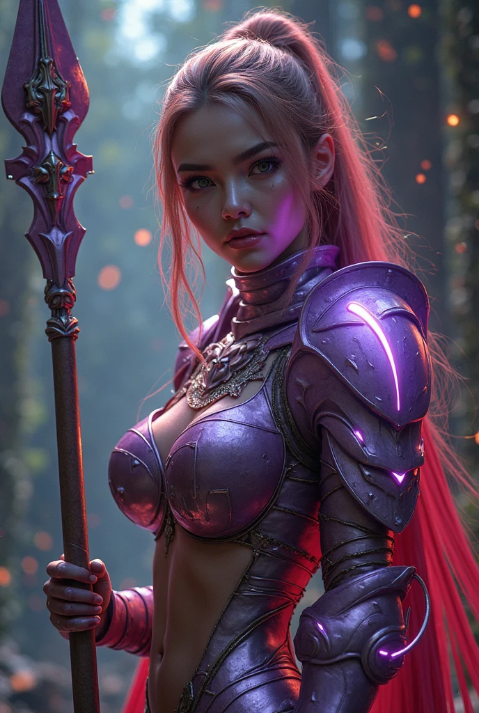 A young 15- yr old chimera girl with lovely charming face, having phoenix skin tone pigmenting texture, (wearing nose ring), (body builder, athletic masculine size body),(having a lots of battle scar's), (phoenix skin texture masterpiece ), (tomboyish cyber punk hairstyles look), (( wearing helmet with horns)), (serious, with exposed teeths showing large fangs)(perfect full body detailed anatomy), (Super accessories detailed), (fighting pose), (perfect detailed bright sparkling eyes),( short illuminating hair), ((expose big hard erect nipples))(( wearing illuminating transparent armored panty and bra, with pussy clitoris exposed ))((legs wide open showing pussy line))(( Wearing illuminating transparency lion costumes )), (( holding a treasure axe or treasure war hammer )), ( crystalized cliff background), (( illuminating different lights covering the sorrounding atmosphere of battle fields)) on its back wearing dark cape detailed design, has a angry face, 7 different perspective view of that same girl & face profile sheet character style