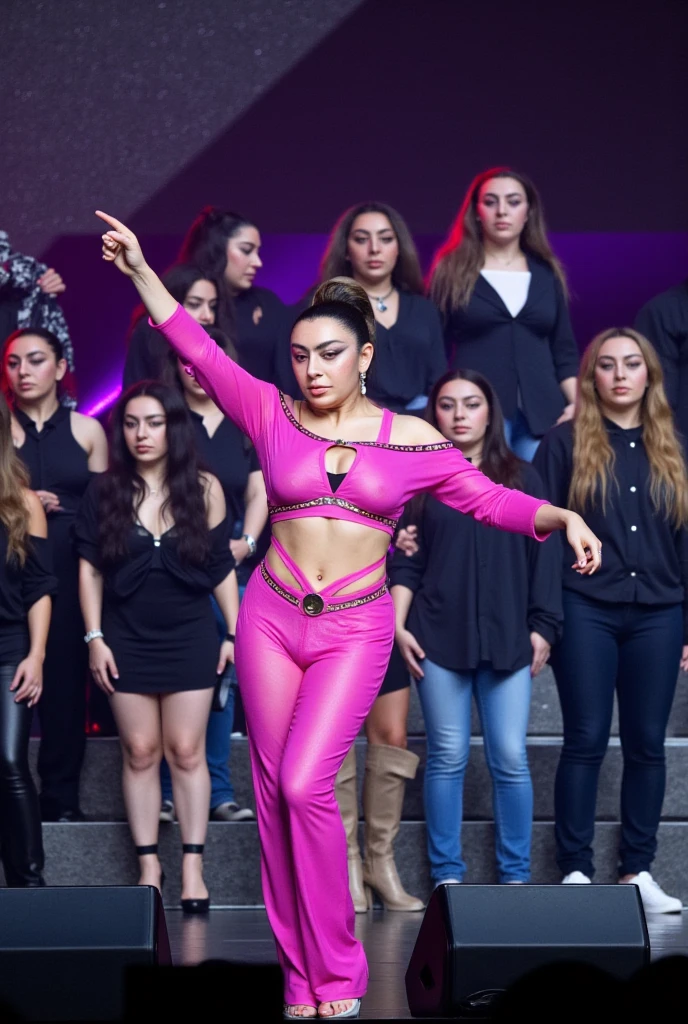 Fisheye Lens, club, Modest, HIPHOP, Wide-leg trousers, dance, Japanese Girls, Larger clothes, Waistline