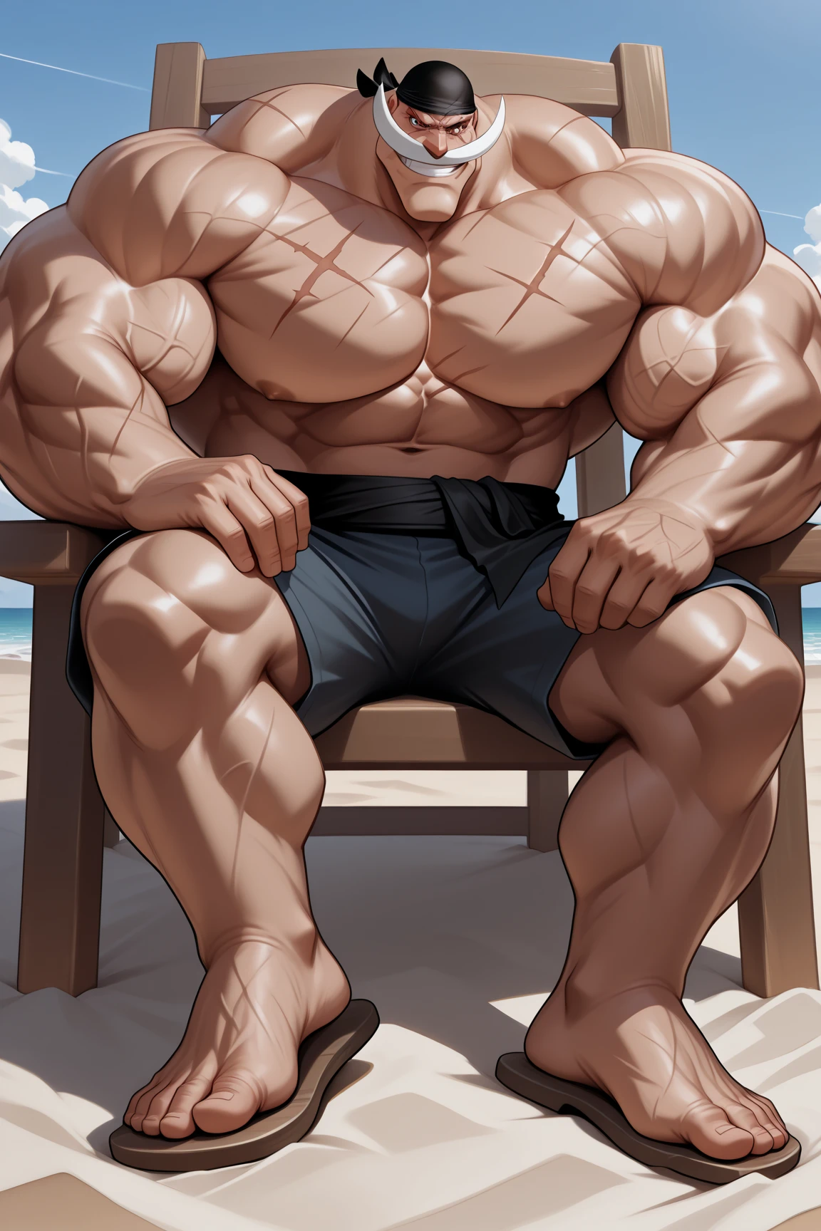 huge muscular old man , sitting in pool , wearing baseball hat, happy, pectoral, thick arms, huge pectoral, hyper pectoral, extremely huge pectoral, wide pectoral, white hair, white beards,  masterpiece, semirealistic:1.2, high detailed, 8k, high resolution, perfect center, full view. ((really big muscle, massive muscular, wide shoulders, sixpack, thick arms, wide pectoral, super huge muscle, hyper muscular, over sized muscle, huge arms, big arms, huge pectoral))