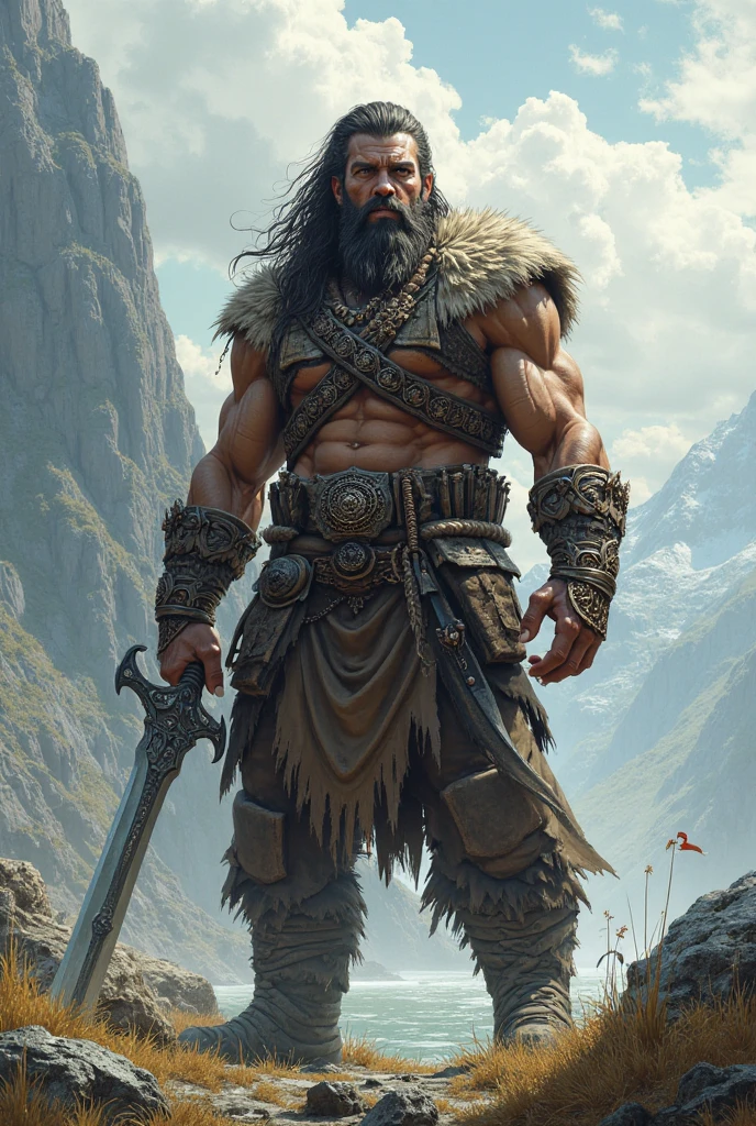 Man barbarian