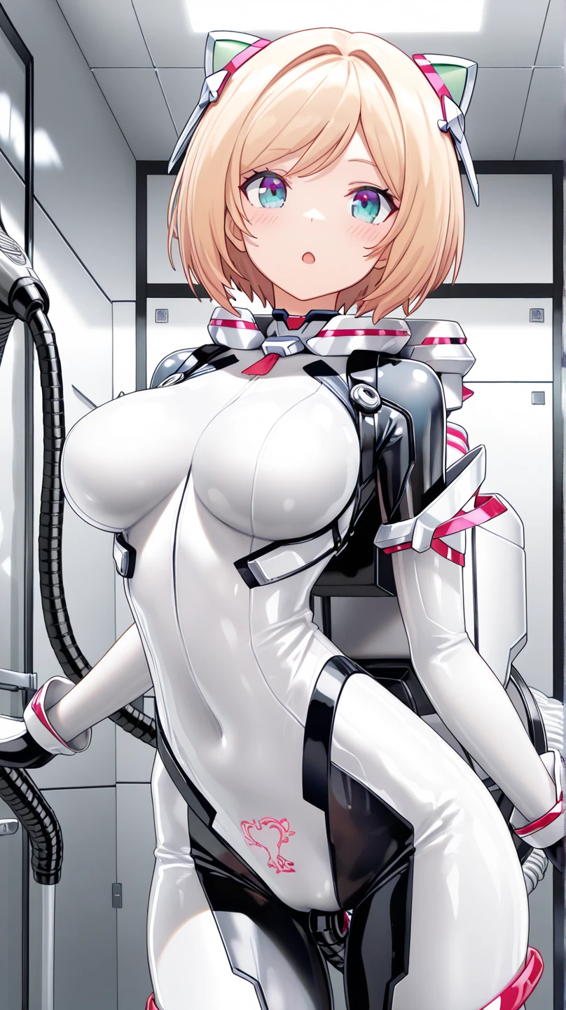 ((Highest quality, 8k wallpaper)),(masterpiece, Highest quality),Very detailed,High resolution,(Official Art:1.3),(((Anime screenshots,Black outline))),One girl,alone, Break mer1,(Rei Ayanami {neon genesis evangelion,}1.2),masterpiece, best quality, outdoor, 1girl, Solo,red eyes,short hair,blue hair, (White plug suit, skintight:1.4), (Mass sweat:1.6),(wince, ache, surprised, crying shout, Pain, Cry, tears, fear, forced orgasm,close one eye:1.7), (((Straddle the wooden horse, wooden horse between inner thigh:1.8))), (arms behind backs, Bondage, gag, rope,shibari over clothes,rope,bound:1.4),(trembling effect motion lines with sexual climax,vomiting cum, tears:1.5),