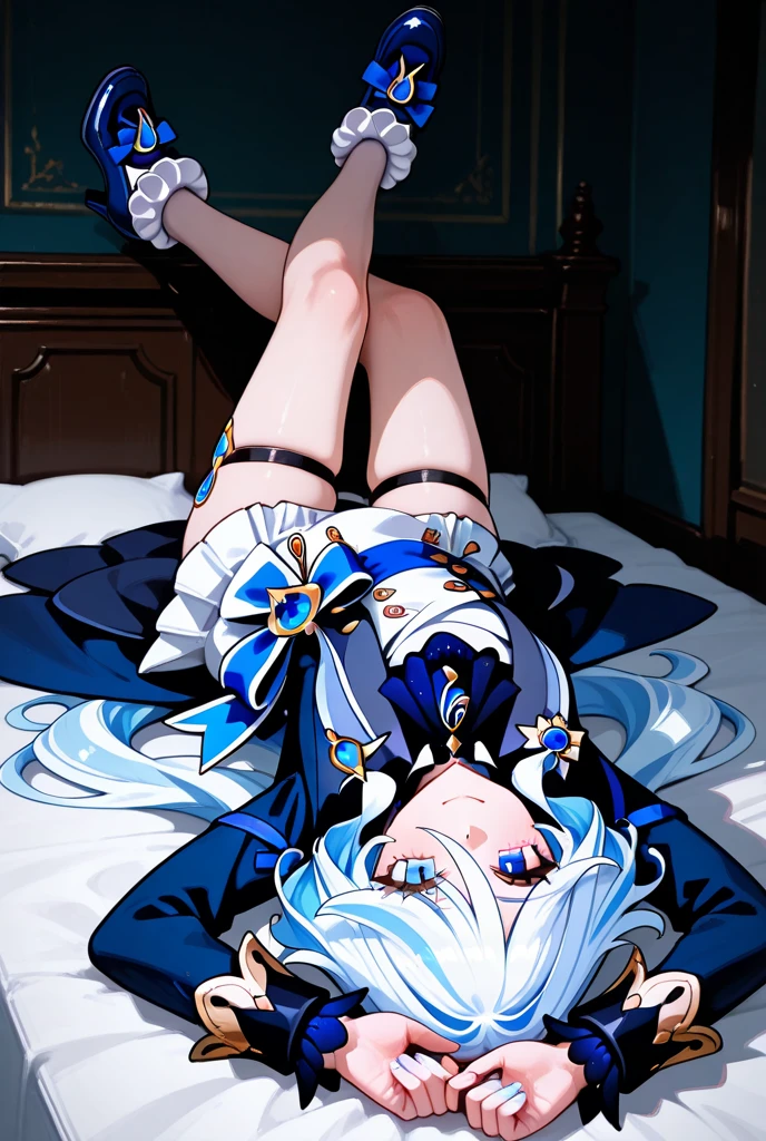 Pantyhose,extremely_Detailed_CG_Unity_8K_the wallpaper,a beauty girl,anime big breast_Girly art_Style,Masterpiece,A high resolution,Super_detail,Perfect_Feet,Perfect_Legs,Perfect_Fingers,Perfect_Hands,Perfect_Toe,(Foot_Focus),Cute face,Female,Loli,Flat chest,Long_Leg ,Leave the legs,(1girll),Petite,White pantyhose,The viewing angle is from below, girl,((A high resolution)),Be red in the face,frontage,Open your armpits,perspired,Expose the soles of your feet,Meticulous steps,ln the forest,(shadowverse\), Rage of Bahamut Gremory