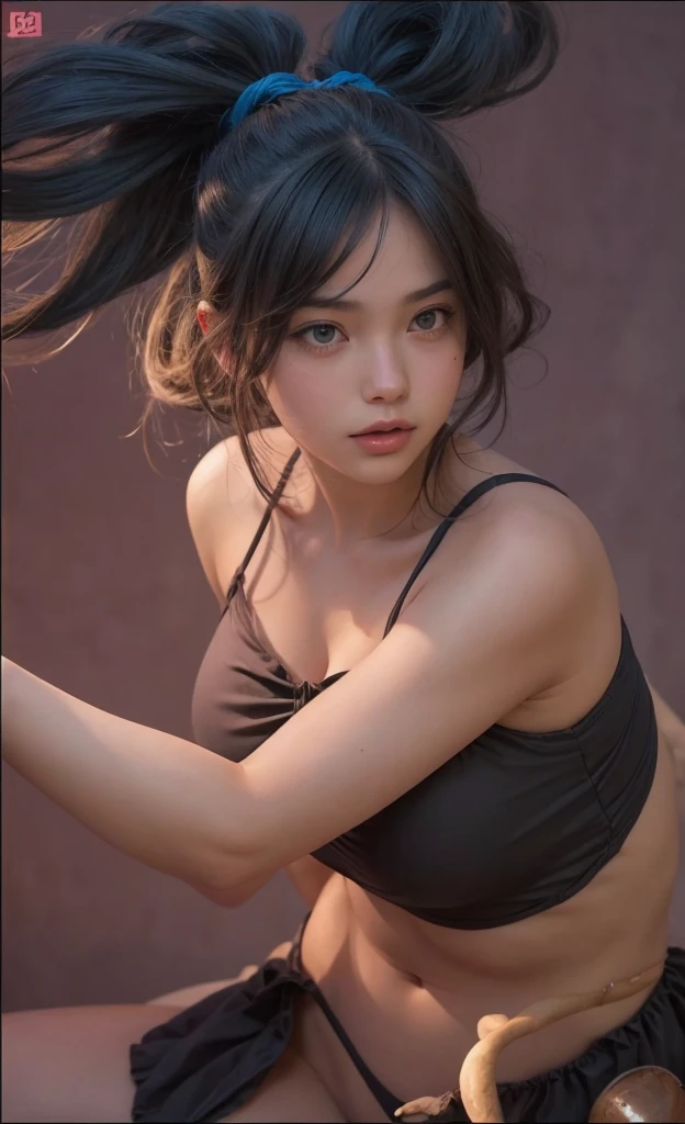 One girl,one piece,Room Background,