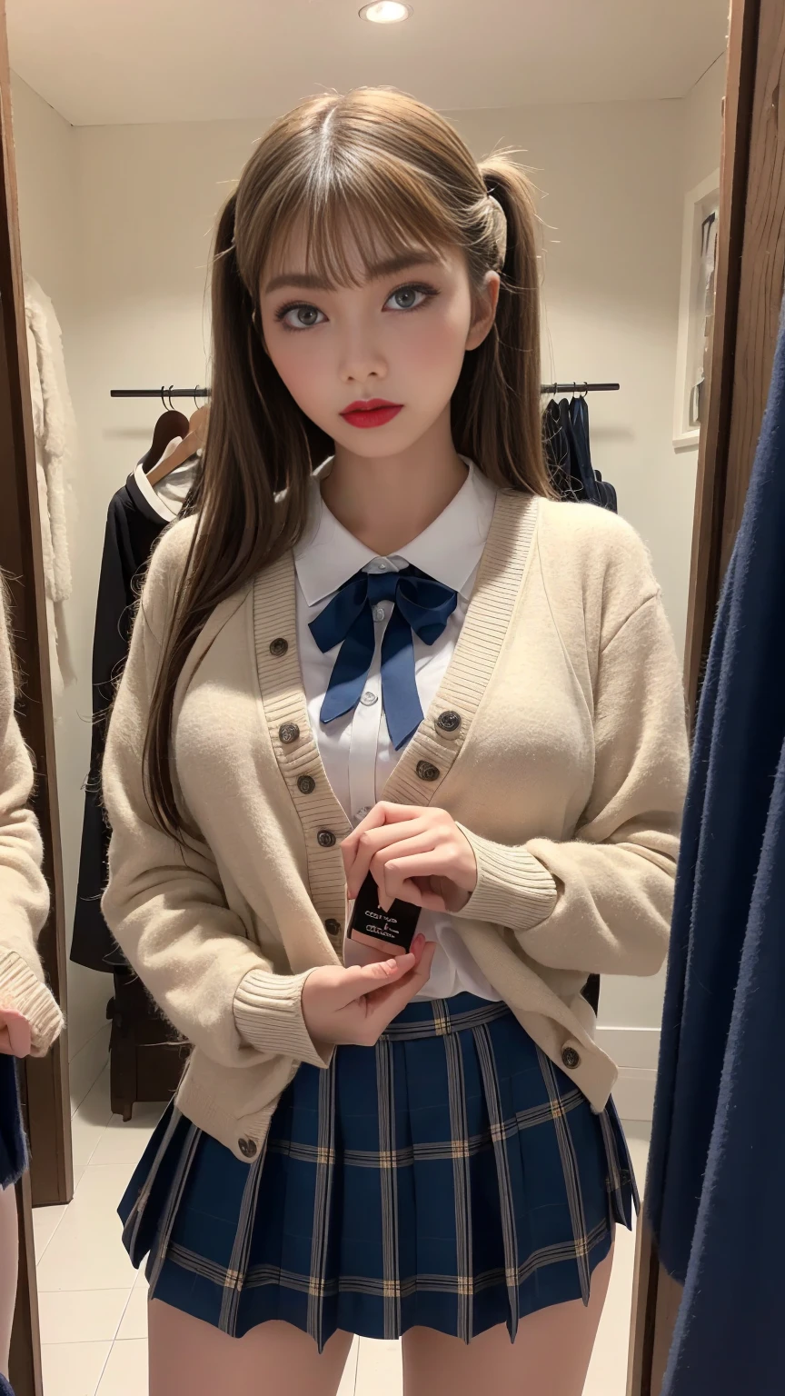hight resolution、high-level image quality、in 8K、Real live-action、生a picturegraphy、top-quality、masterpiece、超hight resolution、生a picture、ren、Beautiful fece、masutepiece、((Obscene content))、For adults、charm of 、absurderes、((((Japan elementary school students))))、Japan Girl、((8years old))、((with round face))、((Thick eyebrows))、((Cute little face))、de pele branca、Juvenile physique、short neck、Small breasts、kne、 thighs thighs thighs thighs、独奏、fullllbody、Very nice、、 ((Ubic area))、(Mansuji)、Are sleeping、(Photorealsitic:1.37)、Photon mapping、Realistic、Radio City、Physically Based Rendering、depth of field rally background、a picture、(((a junior idol in Japan)))、Sparkling eyes、shiny lip、too bright natural light、The Bright Sun、Too bright sunlight、(((((8years old)))))、(((Turtleneck sweater、coat、Tartan checked skirt、tights、plain cotton white panties))),Show off white panties、Show off、Show your panties to the camera、Flip the skirt、is standing
