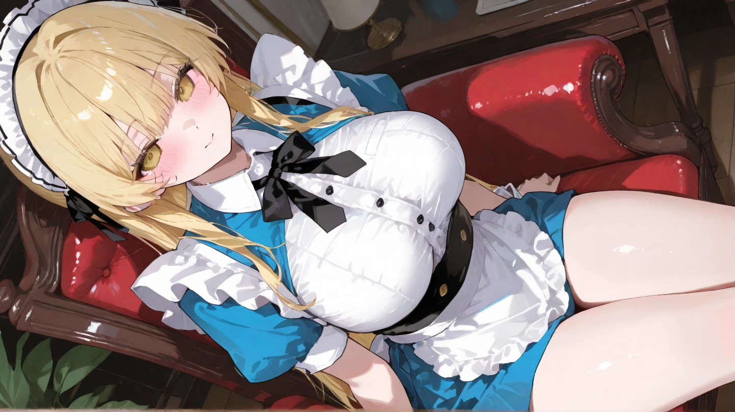 piperBS, blonde hair, hair bun, blue dress, puffy sleeves, short sleeves, pink gloves, fingerless gloves, pink belt, shoes, blue footwear, (((gaggedc with a fine ball gag:1.4))), cute and blushing 18 years old anime girl, look away because she is embarrassed and blushes, bright blue eyes, detailed face, detailed members, detailed arms, Girl lying, tied by ropes, shackled, can no longer move, tied tightly, very hard tied up with lots of ropes, hampered by so many ropes that she can no longer move, bound hands and feet, ropes tie his whole body, tied extremely tightly and forcefully to her bed by a lot of ropes, its limbs are strongly tied together by ropes, his torso is tied up with thick cords, her chest is so tied up with ropes that it sticks out, her legs are tied tightly with thick ropes, his hands are tied behind his back with ropes, she can no longer move her feet, her hands which are tied by thick ropes, she desperately tries to free herself, likes to be tied tight with big ropes, likes to be immobilized by big ropes, lying down, his hands and feet are strongly tied to the railing of his bed, his legs are pressed together and tied with ropes, its limbs are held vigorously by imposing ropes, her hands are tied securely behind her back by ropes, her chest is compressed by strong ropes, she is pressed against her bed and restrained by large ropes, (shibari, arms behind the back:1.4), (hands on the back), (masterpiece, best quality) 1.5, 1girl, solo, (sexy, beautiful woman, perfect face, perfect eyes, perfect hands), samus aran, (hands on the back), Spread the legs, s' ((lie in bed by big ropes)), ((close up of the girl)), ((((lie in bed)))), ((((arms tied behind the back, Legs Tied,La fille est allongée sur le ventre, La fille est allongée sur le sol:1.5)))), ((((girl seen from behind:1.4)))), ((((girl lying down on her stomach:1.4)))), ((((Outstretched arms:1.5)))), ((((Detailed hands:1.5)))), ((((bedroom decor:1.4)))), ((((realistic decor:1.4))))