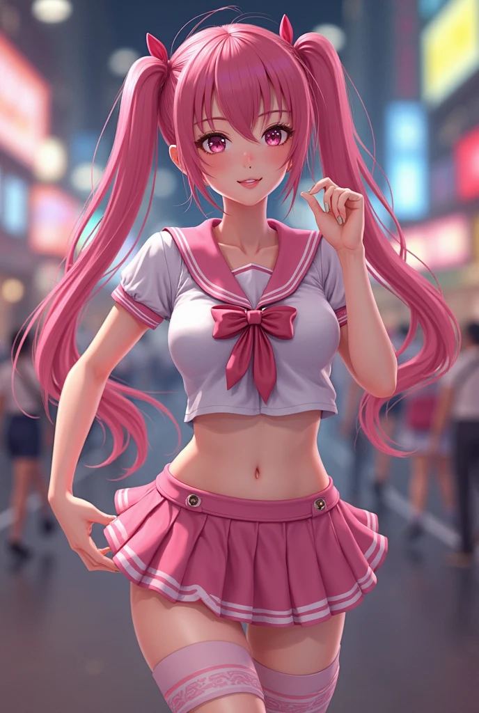 pieces fly,masterpiece,highest quality,Super detailed,High resolution,High resolution,8K portrait,unity,8k壁紙のHigh resolutionCG,unity 8k wallpaper,cute type,a bit:1.5,:1.5,Highly detailed CG unity 8k wallpaper,realistic,real person,cute type,a bit,portrait photography,shiny skin,High resolution,(10 years old:1.2),(1 girl),beautiful clear eyes,very detailed explanation,delicate face,nice lips,slender body,flat chest,same,thin waist,thin foot,(city road:1.6),cute type,perfect face,seriously,(blush:1.5),((cute:1.5)),(pink hair twintails:1.3),((flat chest:1.3)),same,(school uniform:1.2),((clothing lift:1.5)),(I have nipples:1.2)、detailed explanation,vagina,vaginaを表示,spread,foot,spread、((vagina内で絶頂:1.5))