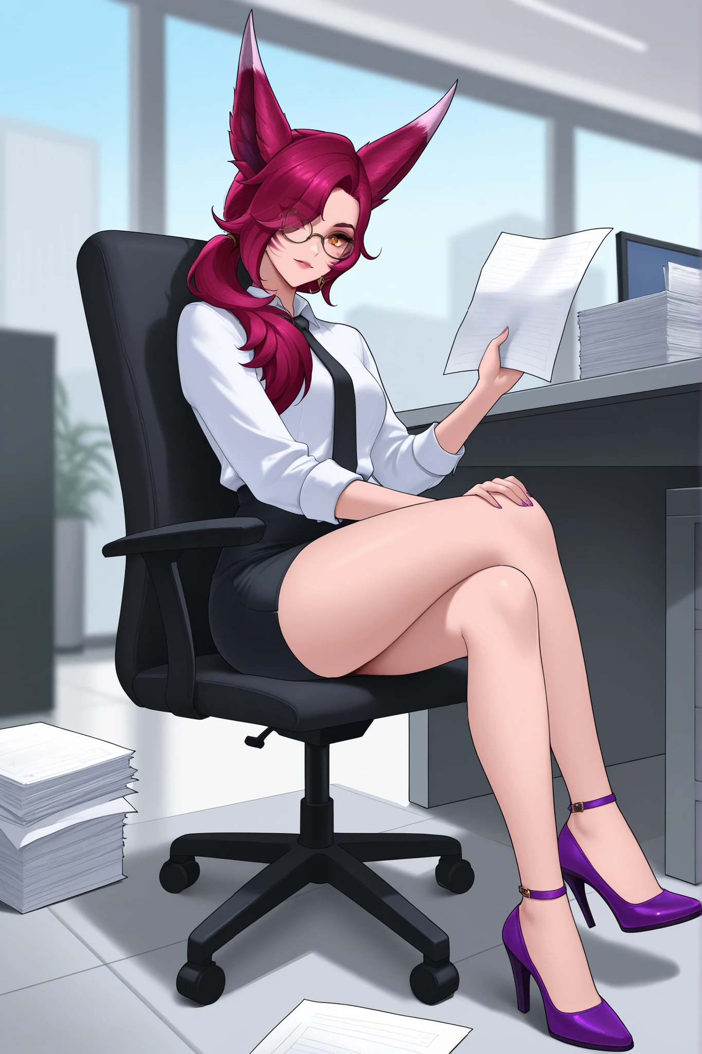 score_9,score_8_up,score_7_up,score_6_up, source_anime, 1girl, solo, (((EPpkJessie))), long hair, blue eyes, glasses, red hair, hair slicked back, pinstripe skirt suit, suit and tie, (((three-piece suit))), silk dress shirt, shirt and tie, necktie, ((blazer)), ((suit jacket)) ((waistcoat)), ((bodycon miniskirt)), stockings, high heels, tie clip, pocket square, tailored suit, (((cufflinks))),
squatting, bathroom, bukkake, blowbang, blowjob, oral sex, fellatio, facefuck, deepthroat, cum on face, saliva, running mascara,