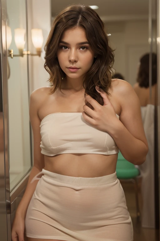 sexy young babe from the side