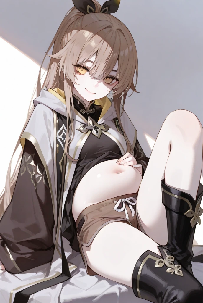 (Tabletop、8K、masterpiece、最high quality)、((Half Up))、Brown eyes、Brown Hair、Messy Long、Fluffy hair、Delicate eyes、Adorable, Brown outerwear、Light brown sweater、((Scared)), Most detailed, high quality、(((cry)))、(((missionary, 1boy, , lying, vaginss pov, spd legs, S、nose blush、sm、Shiny Hair、Very fine and beautiful bright eyes、Very detailed, clear and beautiful face, Awards, Anatomically correct、((Scared))