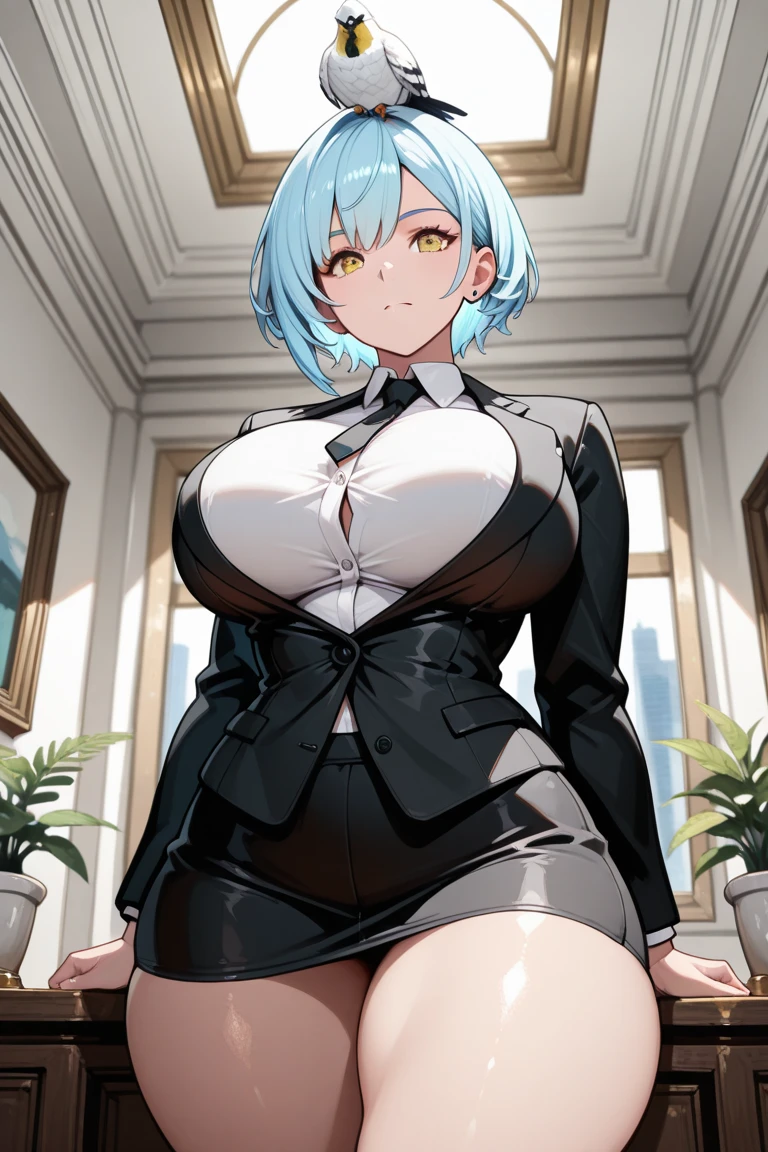 ((((sfw)))), uploaded the e621, beautiful and detailed,woman (((female))) ((anthro)) Black Panther, Ross Tran, by ruan jia, by zaush, by foxovh, lighting cinematic, seductor, Black Panther, thighighs, (giant chest), full body view, (anthro, fluffy fur, character focus:1.1), 1girl, anthro dog girl, body fur, solo, giant breasts, (thick thighs:1.4), curvy, focus on giant , big ass sexy ass sexy invitation, (heart-shaped pupils), sexy, seductive, fall in love girl, nice, cute, naughty face, bedthrom, big aureola sahow , show , Black hair with blue highlights. night looking the raiin . mini_short inside butt highschool girl, semi-butonned uniform niform, with his shirt soaked from front show giant (barely_visible_booba) big_, visibile saliva offering the breasts and sex partial clothes (She is standing) ((She is showing her sensuality) ( blue collar.) hottest hot 1st position for sexy blue eyes confortable naughy face anime-style cartoon-style with blue hair and wearing teacher clothes, digital drawing and colorful city in the background, sexual expression.)mini skirt (black_clothes)