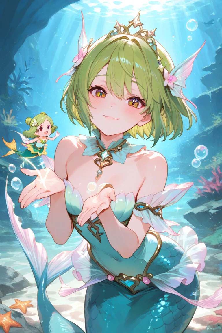 Masterpiece, High Quality, Ocean Forest, City, Fantastic Fantasy, Glowing Plants, Coral Viaduct, (Swarm of Glowing Jellyfish), (Shoal of Fish with Transparent Wings Flying in the Sky), Misty, Extreme Detail, Morning Light, Epic Composition, (Intricate Detail), (Intricate Design, Ultra Detail: 1.2), Art Station, (Masterpiece, Best Quality), Ultra HD, 32k ,castle,1girl --v 6