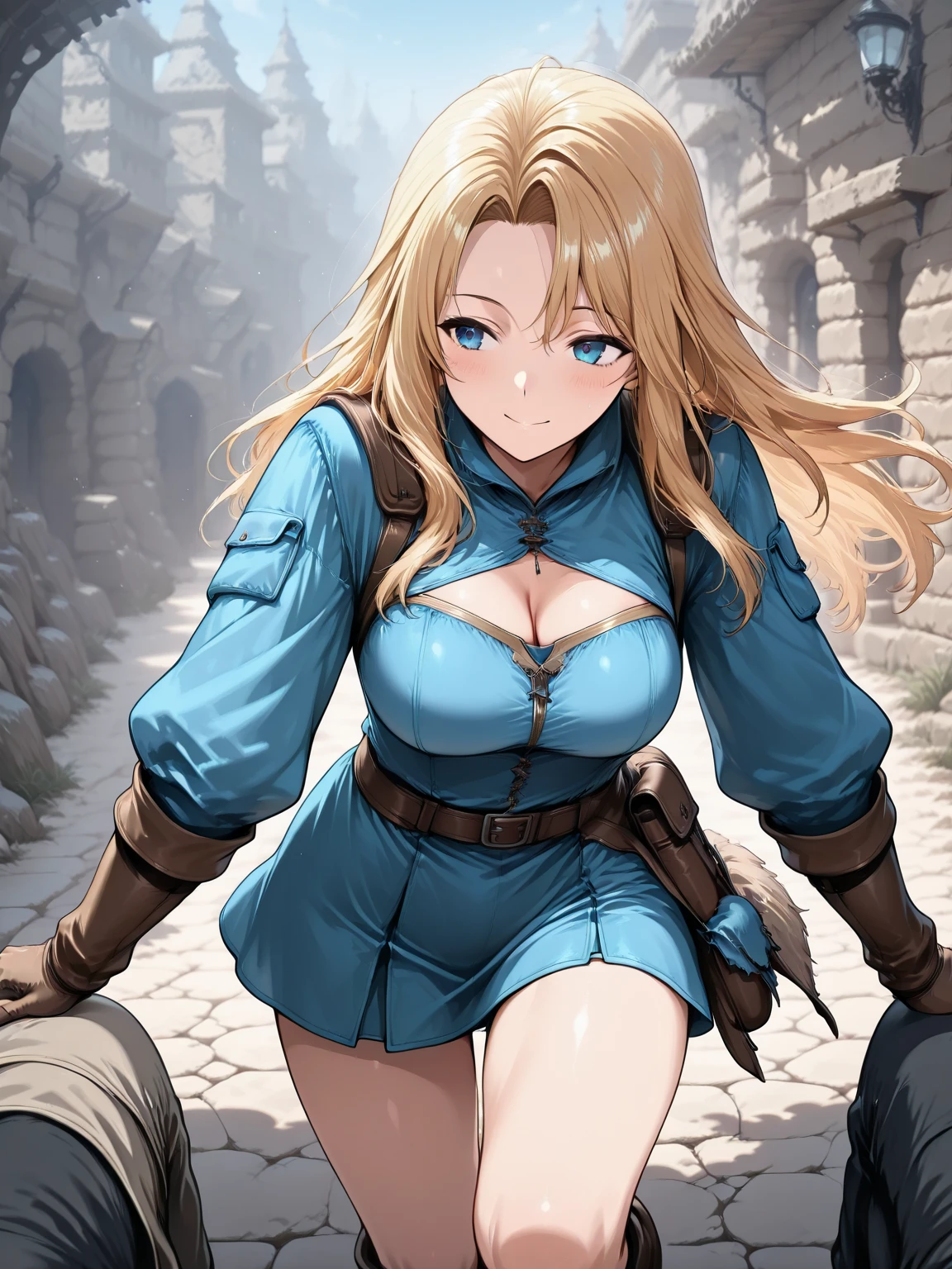 (army from above on a cliff in front of a giantess breasts and face: 1.3), (crowds of people on a cliff in front of a giantess looking down on them), all fours, (:3), (nipples), big thighs, closeup breasts and face, mountains, cliffs, hills, (long landscape: 1.2), (from below view: 1.2), (very skinny: 1.2), big , (dungeon: 1.2), (tall mature: 1.1), (army from sky view: 1.2), (foreshortening: 1.3), (closeup view), long landscape, on knees, (closeup body from a below view angle: 1.2), view from below, from below, (closeup breasts and face: 1.1), (1girl: 1.5), (closeup breasts and face: 1.2), (wearing wizard robe) very cute cleavage