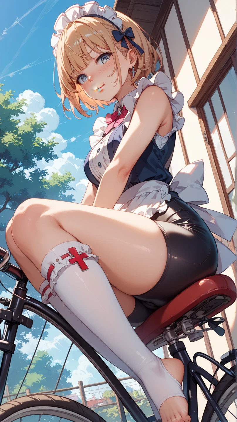 (absurdres,highres,ultra detailed,extremely detailed CG unity 8k wallpaper:1.3),
(((rain))), (((desolate alley,wasteland,ruins))), (((broken construction,rubble,debris))), outdoors, abandoned hospital, (((heavy rain,puddle on the ground))),
(detailed hair:1.3), cinematic lighting, clothes reflecting light, girl, solo, BREAK
(torn clothes:1.4), (torn dress,torn skirt:1.3), (torn:1.3),
BREAK
(sitting on the floor,leaning back:1.4), (against the wall,broken wall:1.3), (arms at sides:1.3), ((slouching,spread legs)), (detailed pussy:1.3), (after sex,after rape:1.3), BREAK
(cum in pussy:1.3), (creampie,cum_pool:1.4), A lot of semen is overflowing from her vagina, Semen is dripping on the floor, (cum:1.3), BREAK
(alisa reinford,mgalisa,blonde hair,two side up,red hair bows,long hair:1.3), BREAK
(alisa reinford,mgalisa,magical girl,frills,pink dress,white gloves,red bow:1.3), choker, white sleeves, puffy short sleeves, pink collar, BREAK
(white thighhighs,wearing boots:1.3),