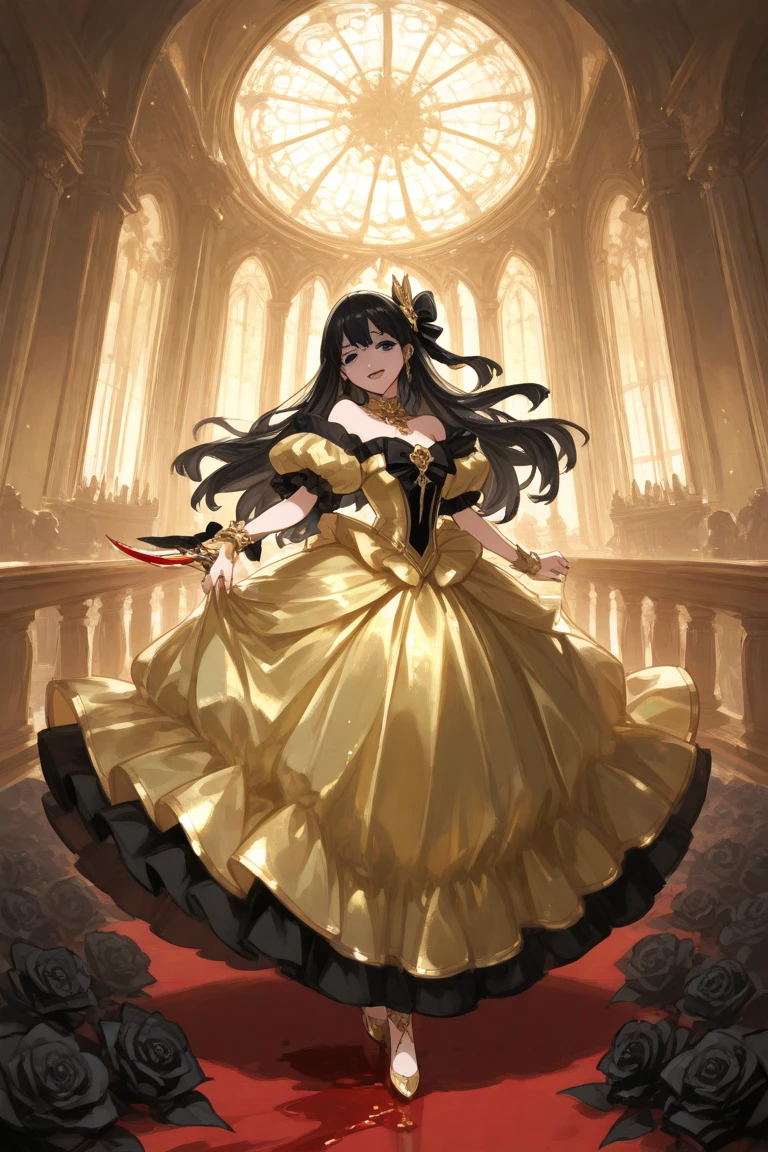 ((Perfect Hands)), black gloves
