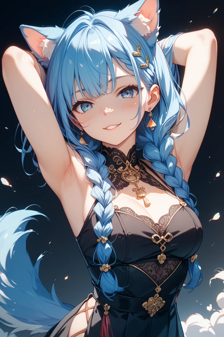 (((巨作))),(((Best Quality))),((A highly detailed)),(illustration),(dynamic angle), ((floating)),(color),((ldisheveled hair)), (独奏),(1girl), ((Small_breasts)), (((Detailed Structure))),((Beautiful detailed face)),collar,bare shoulders, White hair, ((Colorful hair)),((streaked hair)), Beautiful Detailed Eyes,(Colourful, gradient eyes),(((colorful eyes))), (((Colorful background))),(((high saturation))),(((Surrounded by colored spots))),(((Surrounded by a colored dot))),Colorful bubble,((luminous))