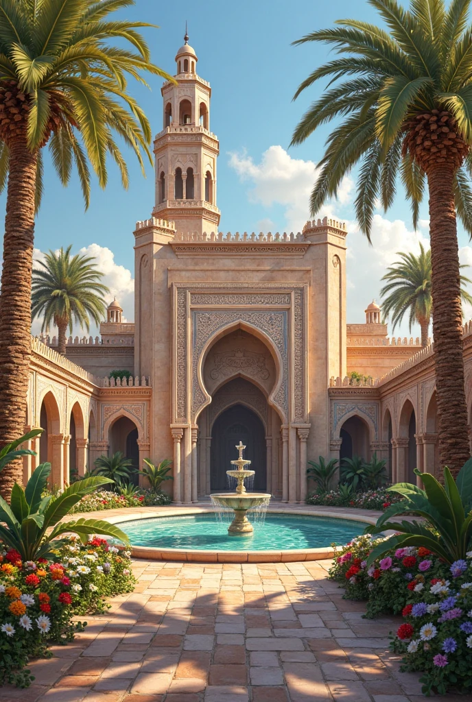 Arabic palace from Aladdin cinema resolution 
