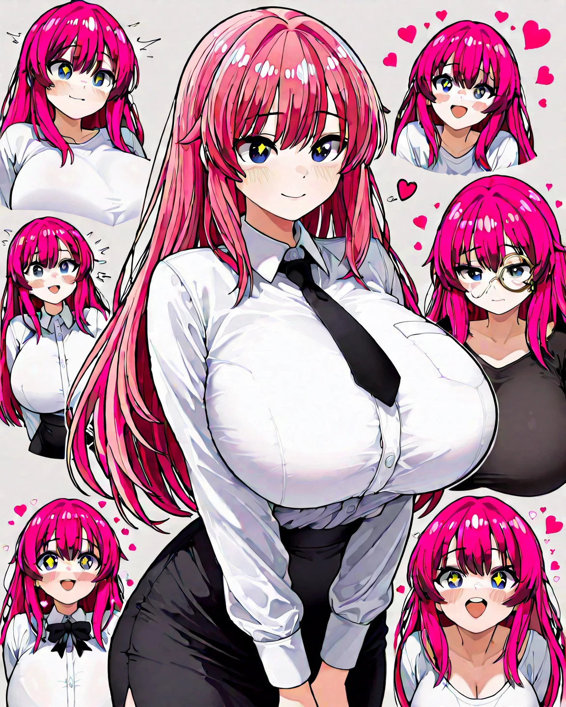 high resolution best quality Big Tits Super Breasts Shyly showing off her breasts Emphasize the chest aroused Only the chest area is exposed bare breasts (((Large areola))) Saggy breasts Big nipples female teacher Emphasize the chest Big Tits輪 volumeUP pink hair corridor mole Milk comparison
