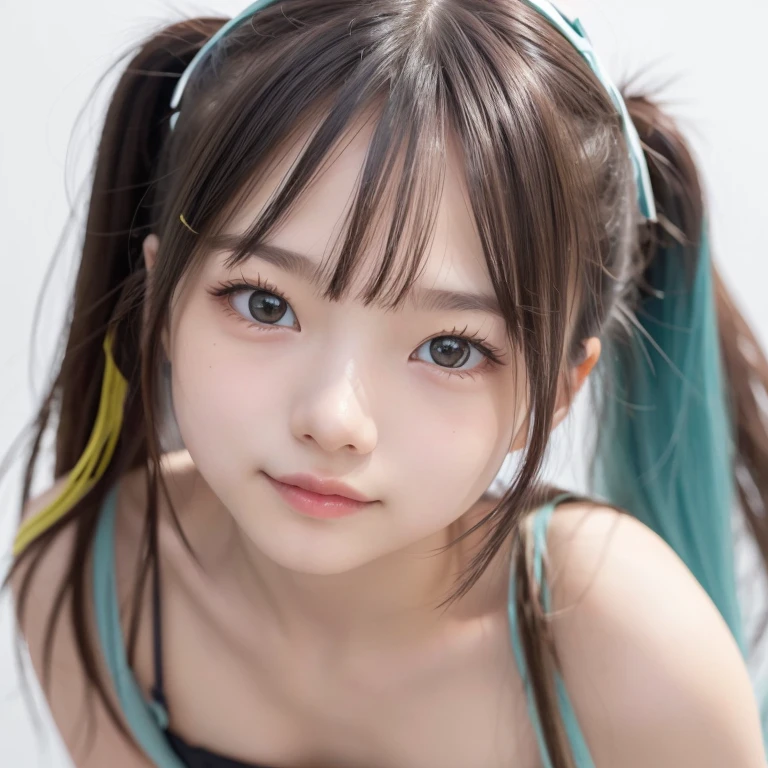 A masterpie、best qualiy, 1girls, (Skindentation), {{Too big!!}}, (days), well lit, blured background, (Street:0.6), (ten mens, crowd:1), (Braided bangs, Wavy Hair:1.5), (see-through shirts:1.8), (Bikini swimwear:1.8),gorgeou, (Floating hair:1.2), (dinamic pose:1.8), Soft lighting,