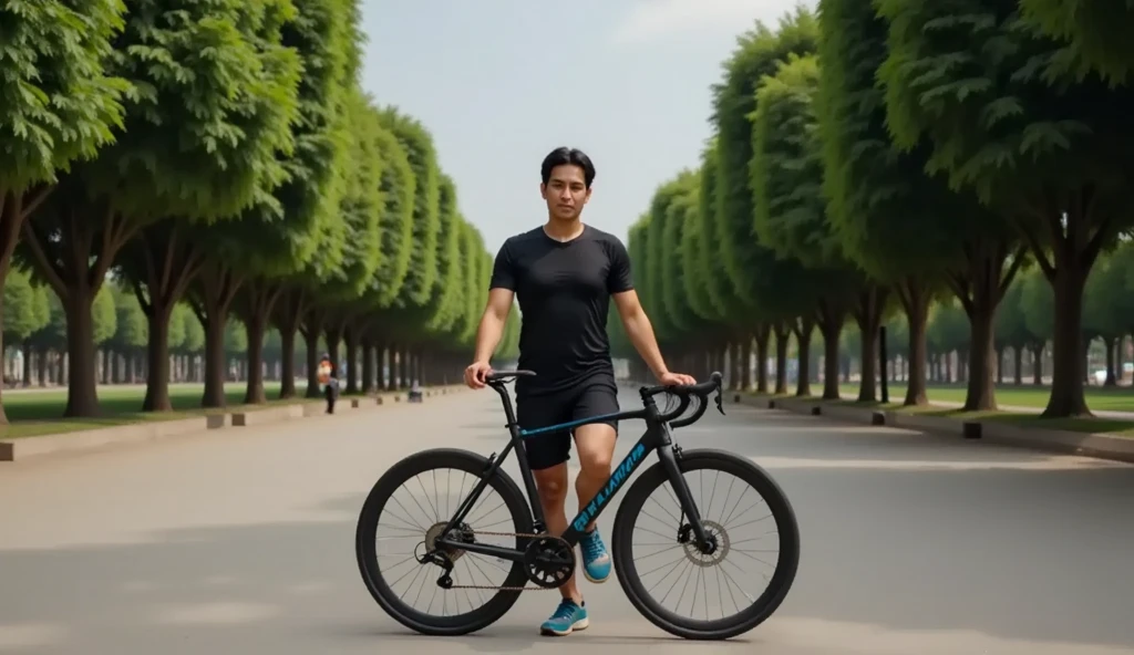 naked, Close-up of face, Large areola, masterpiece, best quality, Extremely detailed, Wheels within wheels, 1 boy, Under Armour sports tights, cycling wear, Muscle Man, Six-pack abs, pectoralis major, Raised，Fair and shiny skin, naked露的胸肌,naked露的大腿， Delicate face,  black eyes, Black short hair, shiny blue necklace,  Looking at the audience, Masculinity,  sweat, Wet body, garden, night,shy，blush