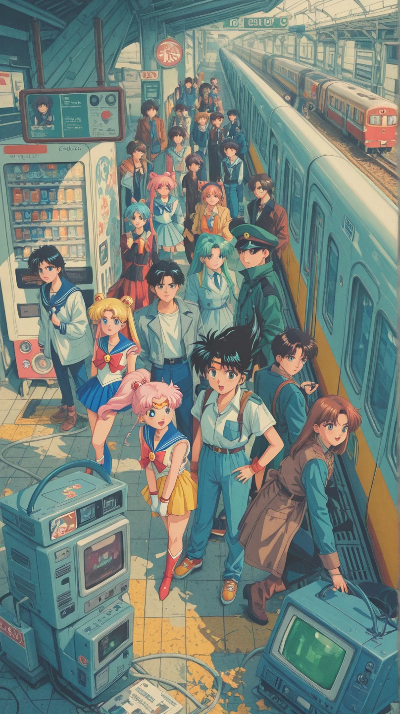 Teeming Platform アニメ現実侵入