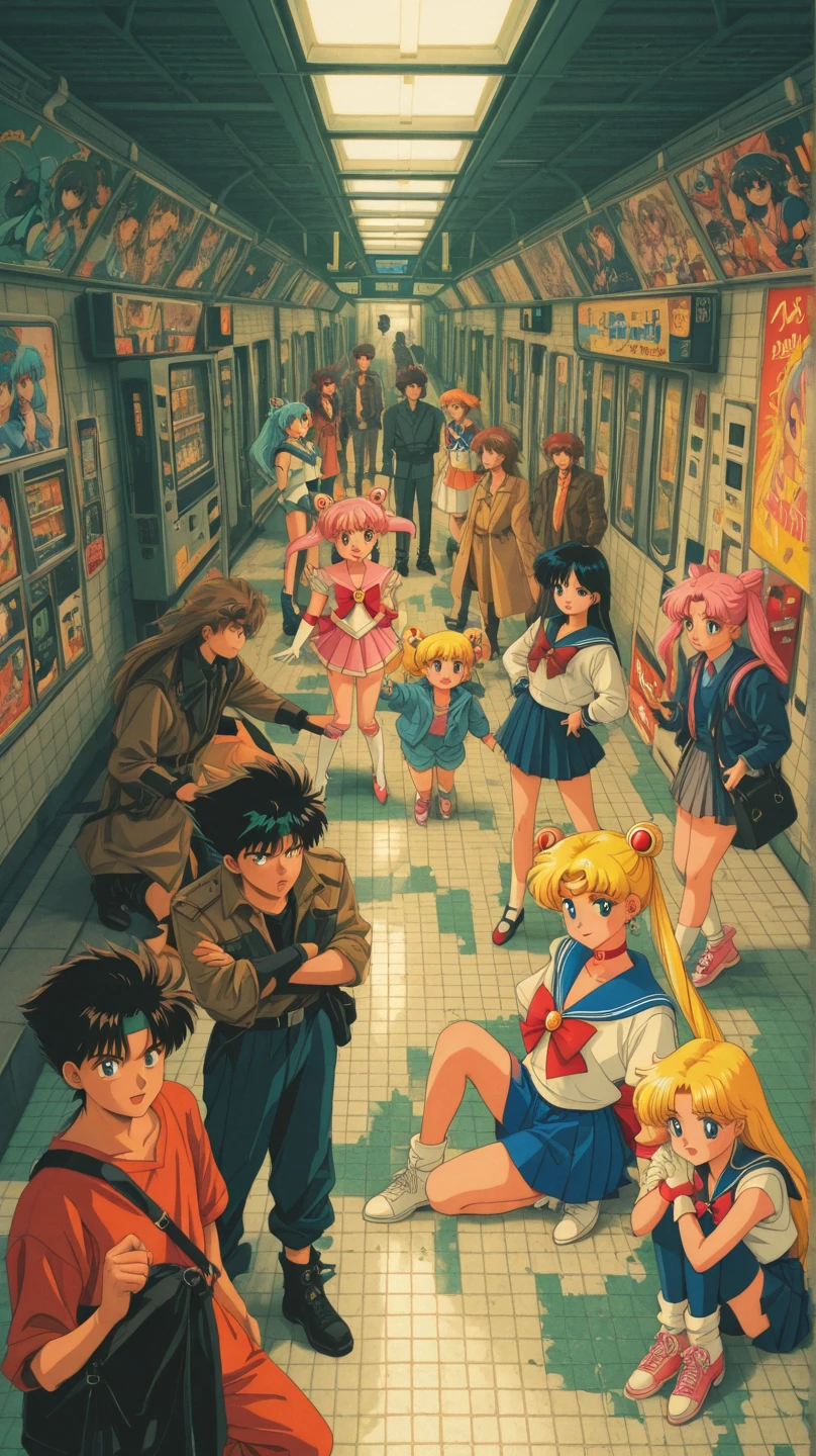 Teeming Platform アニメ現実侵入