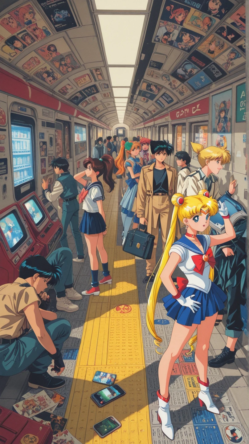 Teeming Platform アニメ現実侵入