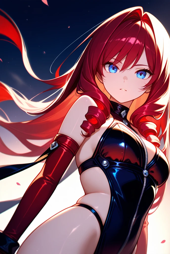 katarina, do League of Legends, detalhado no universo do My Hero Academia, com o tema do universo do My Hero Academia, Background inspired by My Hero Academiae themed details.