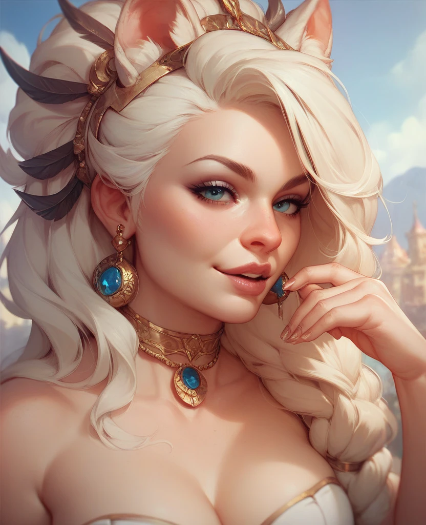 fantasy keychain design, clear epoxy