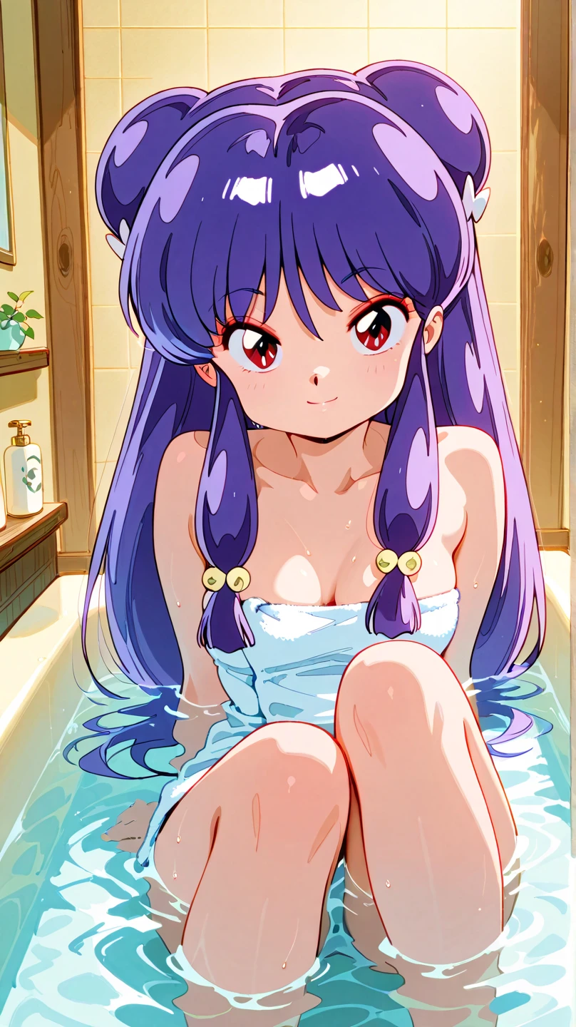 girl bathing 