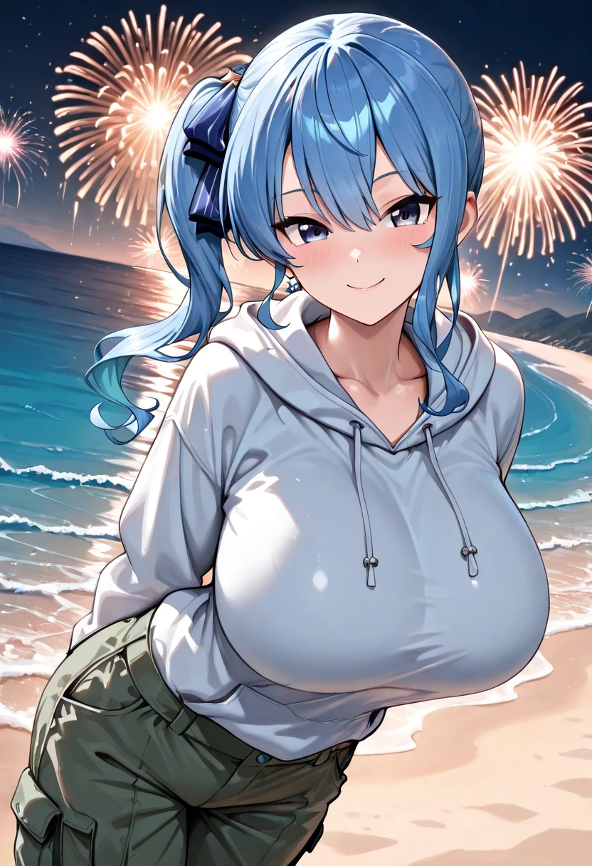 score_9, score_8_up, score_8_up, 1girl, paizuri, detailed background, ((night)), fireworks in sky, beach, medieval, cum on face, grin, cute, collarbone, cum, penis between breasts, ((nipples)), beautiful embroidery,intricate,elaborate high detailed bikini, one eye closed, furina, nude, from side, sand ground, pubic hair,