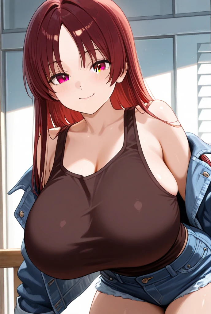 woman orange hair big breasts sweaty t-shirt nipples thick legs izakaya smiling drunk red face nympho spreading legs and showing anus large amount of semen swallowing BUKKAKE fuck sexual abuse panties removed facial seduction excitement