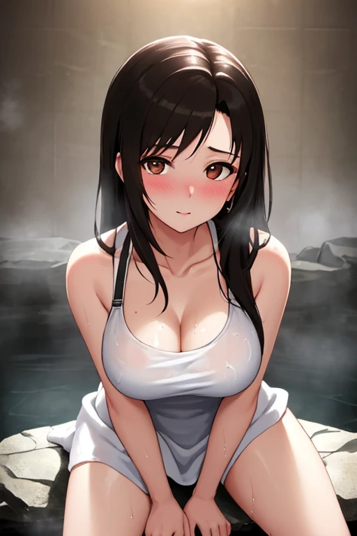 anime artwork, score_9, score_8_up, score_7_up, score_6_up, score_5_up, score_4_up, Momo Yaoyorozu, \\\\\\ big breasts, onyx eyes, she is 24 years old, style_3, floox style \\\\\ onsen, ????,?????, towel, solo,