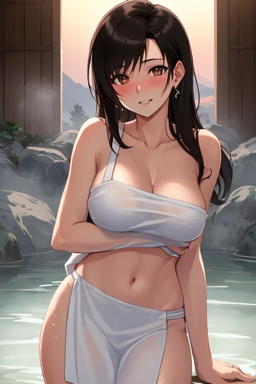 (Masterpiece, highest quality, in 8K, 32K, masterpiece, hehehe, super A high resolution, impressionist, photorealistic: 1.2), (A bright smile), ((completely naked)),((full nude)),(smooth skin),(cowboy shot, detailed face and eyes, ((droopy eyes)), (very young face),beautiful face, blur background, glowing skin,((closed mouth)),((slightly large breasts)),(erect nipples),((clear pussy line)) ,realistic student, beautiful face, blurred background, 18 year old beautiful girl, glowing skin, white scrunchie, side ponytail, black and beautiful hair, thighs thighs thighs, curves, sexy pose, ((dark brown eyes)), I'm in a hurry, very blushing, sweating, Seductive thighs, Soft body, big butt, 20 years old beautiful woman, blushing, black hair with a slight hint of brown, side ponytail, ((white scrunchie)), dark brown eyes, skin wet wit, onsen,night,moon light,Open-air bath,sitting