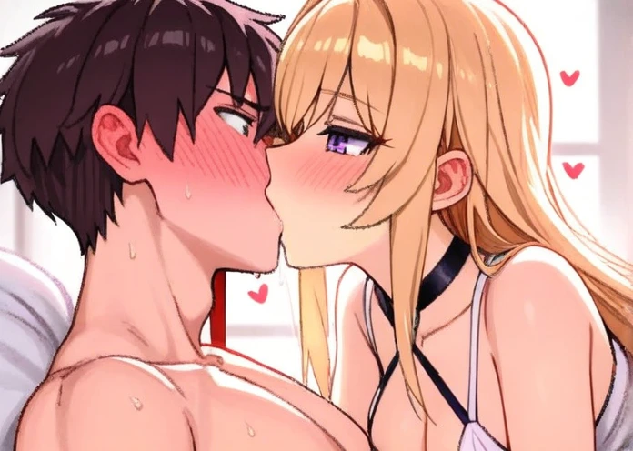 score_9, score_8_up, score_7_up, source_anime,
KitagawaMarin, handjob, profile,
1girl, smile, crouching, thick thighs,
multicolored hair, long hair, magenta eyes, ear piercing, earrings, pink nails, makeup,
MarinSchool, bead bracelet, black choker, neck bell, ring, nude, looking at viewer, ((blowjob)), penis,
indoors, bedroom, blurry background