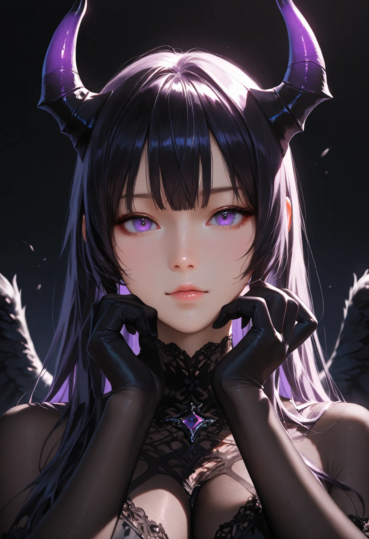 Masterpiece, Top Quality, Best Quality, Official Art, Beautiful and Aesthetic: 1.2), (1 Girl), (Pink Eyes),Purple Long Hair,Ping Stage Costume,Extreme Detail,(Fractal Art: 1.3),Colorful,Best Detail,Seductive Amish Fe Full Shot Female Silk Weaver --auto --s2