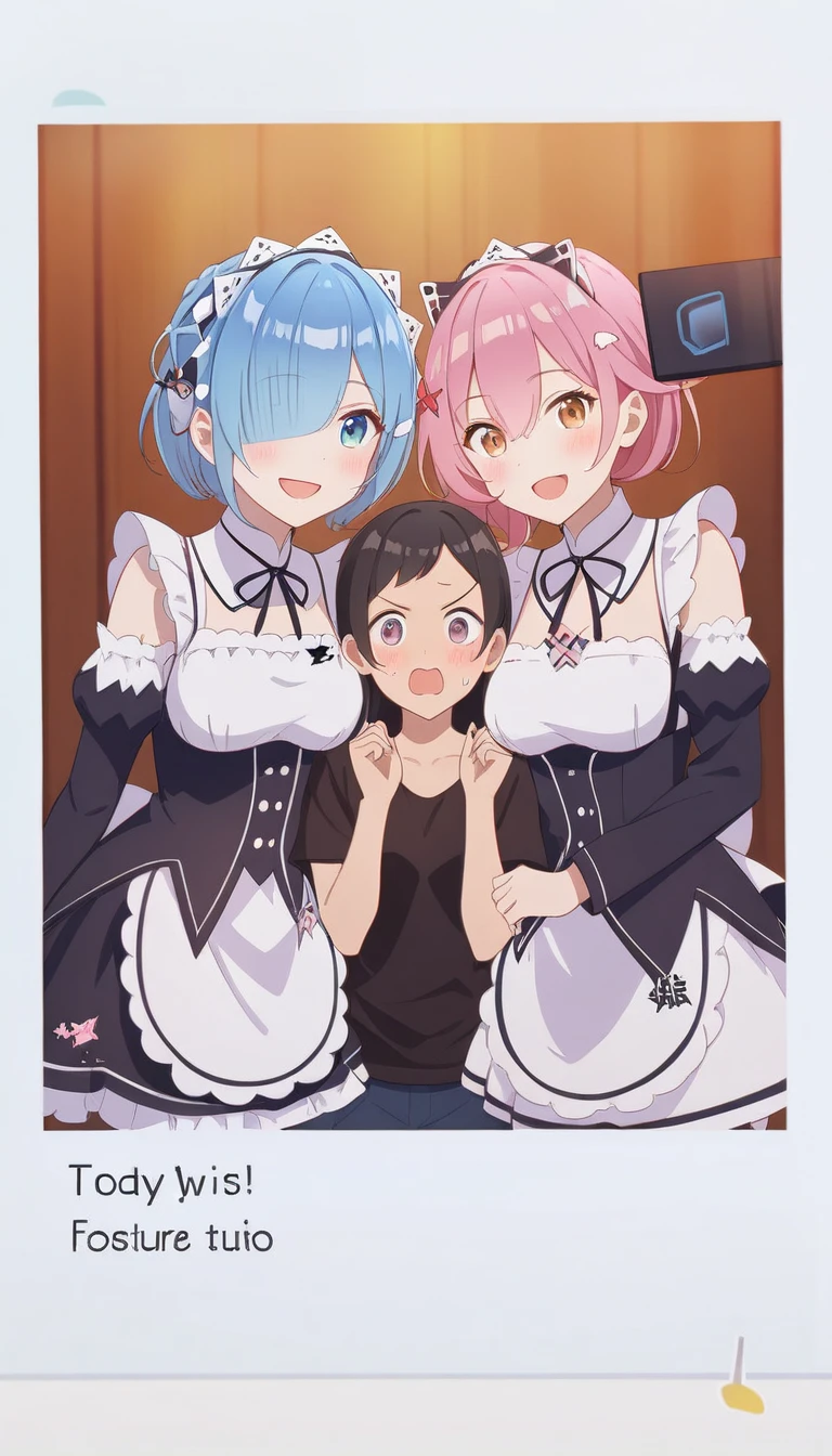 masterpiece, Highest quality, Very detailed, sharp, , Structure of the film, Portraiture, Realistic texture,,Cute Girls,,3girl:rem & Ram & emilia,,I feel,(Ecstasy) ,,,shiny skin ,,,Trembling,、slut,curvy,saliva,,orgasm face,sweat,, standing doggy, hug from behind,cum in pussy,Tentacles sex,penis in pussy