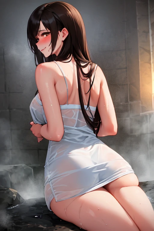 Panty exposure、Butt Emphasis、Wearing a pink cap, She lifts her miniskirt to show off her panties((Highest quality))Face Real、(1. Glowing Skin.4)Extreme close-up from below(((sexy)))((masterpiece)、(1. Glowing Skin.1.4)Thigh Emphasis、((Old rural hot spring town in the evening、))、((()))'、((Wearing a red tank top))(Wearing a thin, Tight mini skirt、)(Wearing grey panties)Black bob hair、sexy pose、、Breast enlargement、(Various poses)