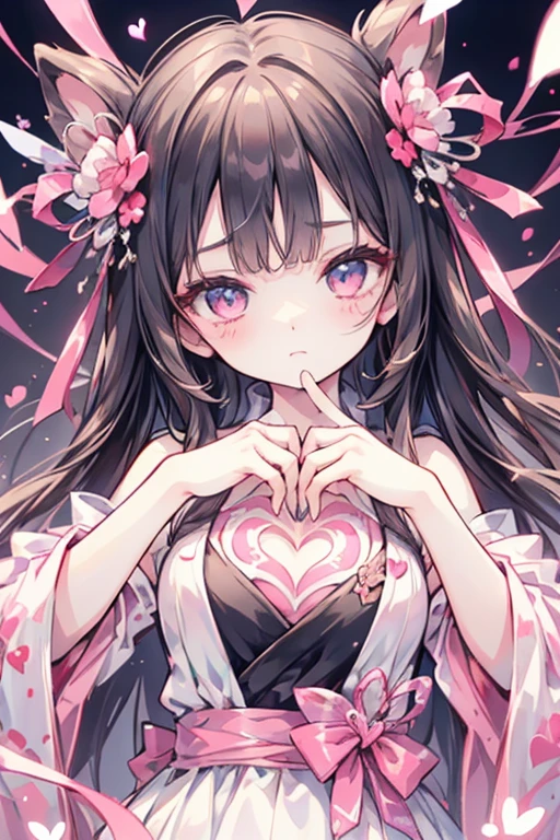 (Great impact), ((Beautiful eyes,Highest qualityの目)), (((The best smile,Top view,Black Hair,))), (((Highest quality、masterpiece、Ultra-fine、Ultra-fine、Exquisite、16K、Full HD,high school girl))) 、Long eyelashes、White skin、(thin and long)、 ((cute)) ((One person), (epic proportion,、(Pale pink lips、Pale pink cheeks、thin and long)、Dynamic lighting,(Day々On nights when you're crushed by the stress of life and you can't tell anyone, it's okay to scream in this place, let the voice of your heart resonate.)