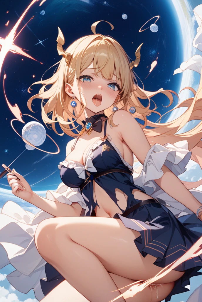 cute girl，big eyes、Heartthrob、anime big breasts、starry eyes、Bright Eyes、beautiful turd、kawaii、fantasy art，Barbico