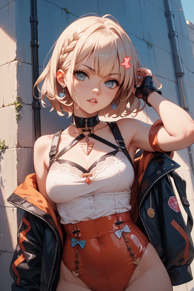 little tribal,(((little ,small tiny body,,chibi))),(((6 years old))),
(((flat chest))),(((blonde short hair,short hair,blonde messy hair,blonde hair,colored inner hair))),((dark_pink_eyes:1.3))),intricate eyes,beautiful detailed eyes,symmetrical eyes,big eyes:1.5,(((black skin,dark-skinned_female,dark skin,lustrous skin:1.5,tanned skin,bright skin: 1.5,skin tanned,shiny skin,very shiny skin,shiny body)))(((detailed face))),beautiful detailed lips,
((cute,slutty,erotic,(nsfw))),
(revealing clothing,show skin),((underboob)),(barefoot,),(((slave,slave collar,Long chain leash connected to her collar,shackles,loincloth,torn clothes))),((wet clothes,intricate outfit)),
dynamic and seductive pose,looking at viewer,embarrassed,centered,scale to fit dimensions,Rule of thirds,
snow everywhere,(snowy egyptian palace,snowy egyptian palace background,snowy pyramids in the background),scenery,extremely scenery,(puddles everywhere),clouds,Egypt style,Egypt castle,(sunset, golden hour),winter,
(Glossy Egyptian ornaments),highres,sharp focus,(ultra detailed,extremely detailed),(photorealistic artwork:1.37),(extremely detailed CG unity 8k wallpaper),(((vibrant colors,vibrant theme))),(intricate),(masterpiece),(best quality),artistic photography,(photography taken by sldr),(intricate background),perfect rendered face,perfect face details,realistic face,photo realistic,((intricate detail)),(((realism))),