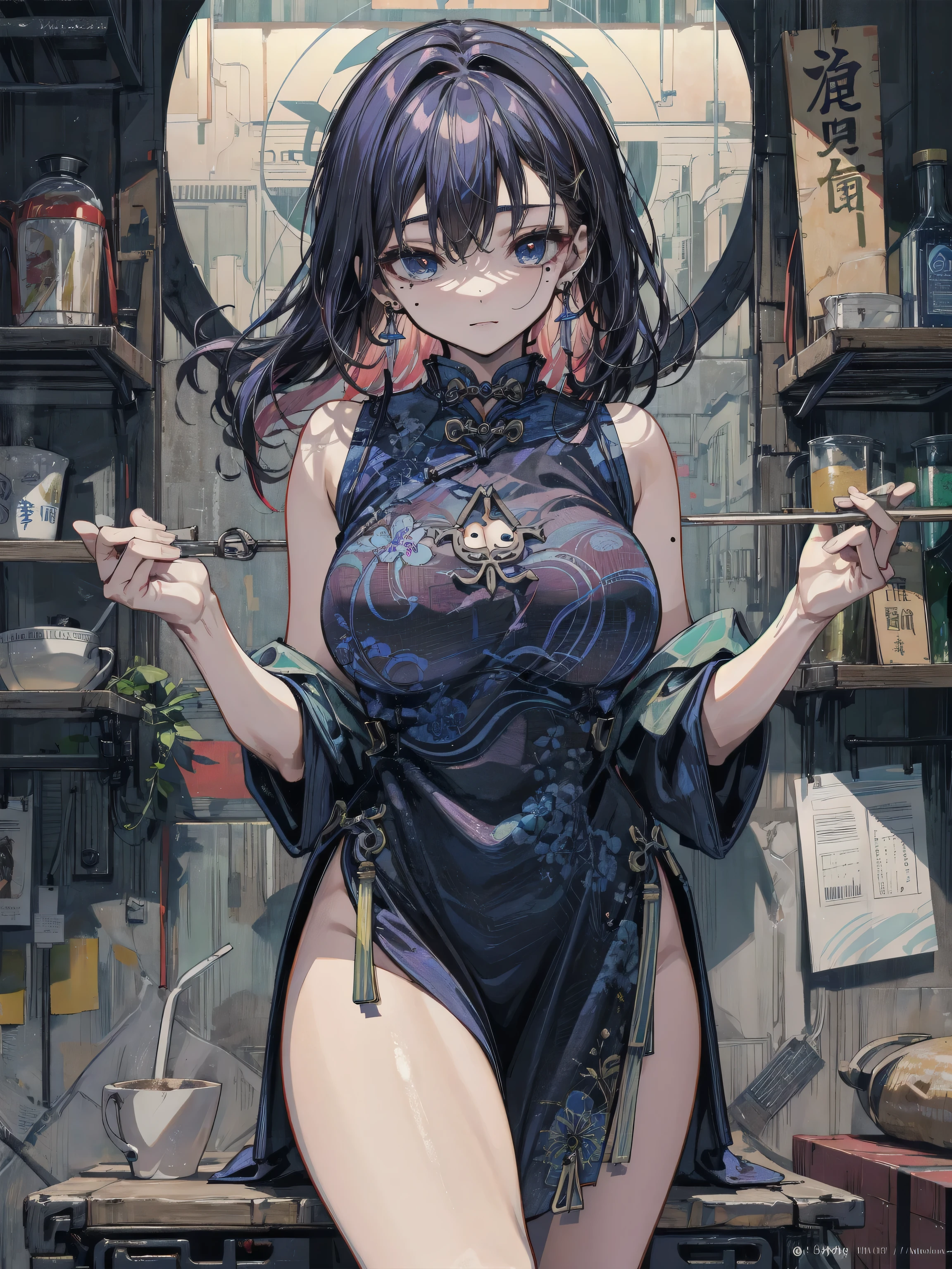 masterpiece, absurd, (Intricate details), (rich and colorful), Photography Lighting, Extremely detailed 8k CG Unity wallpaper, 1 girl, Very large breasts, Puppy pose, Throw, Not suitable for working hours, provocative, nervous, Awkward，ashamed, blush, Torn clothes, Partial Nudity，)huge , Crazy breast swelling, Chest larger than shoulder blades, Big breasts and thin waist，(huge breasts:1.2)，Hydrated skin（（rogue））（（非常huge乳房）），（（Grooves reveal original skin）)