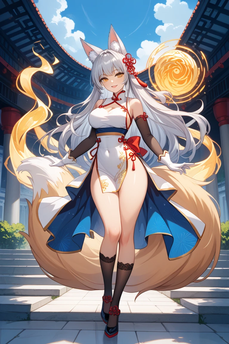 a beauty girl,Mature face,a matural female,Fluffy tail hair,Ultra-loose underwear,clothes slipping off,Anterior convex and posterior,Straight chest,Ruddy complexion,Huge fox tail,nabel,(huge tit),adventurer,tit,areola of breast,pantiess,Stockings,Human Services Group,((illustrated)),split,((Chinese tradition)),(pantiess),(Prostitutes),(Raised sexy),(Umbilical nails)