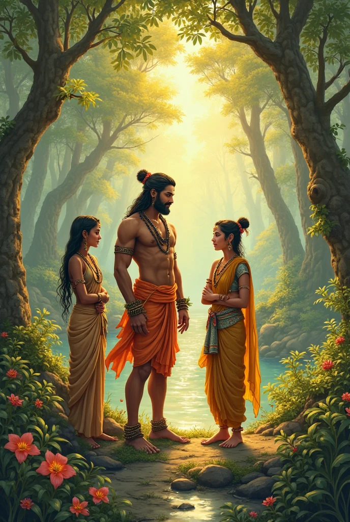 I want god hanuman with god ram, sita and lukshman