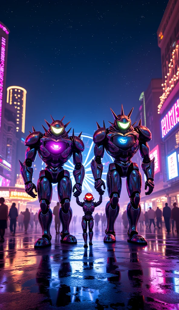 An action movie called”chads” type poster consisting of Ken sato from ultraman , diego and buck from ice age , hiro hamada from Big hero 6 and nick wilde from zootopia And in the middle leading all of them is a silhoutte of a lean built man labelled”me”