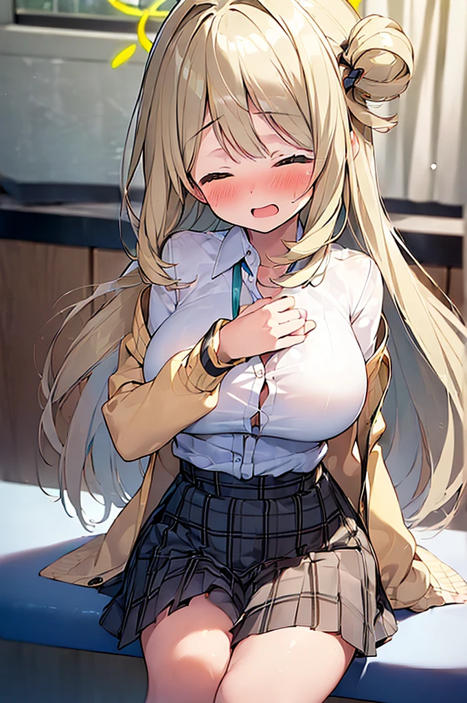 Penis near the mouth、Blowjob、Blowjob、(masterpiece:1.5、Highest quality), (Realistic, photoRealistic:1.4), Beautiful illustrations, (Natural Side Lighting, Cinema Lighting), Browsing Caution,
View your viewers, Cowboy Shot, Front view:0.6, 1 Girl, Japanese, high school girl, Perfect Face, Cute and symmetrical face, Shiny skin,
(Long Hair:1.8, Straight hair:1.7, blonde), Asymmetrical bangs, Purple eyes, (Huge breasts、Thick thighs),
Beautiful Hair, Beautiful Face, Beautiful details, Beautiful clavicle, Beautiful body, Beautiful breasts, Beautiful thighs, Beautiful feet, Beautiful fingers,
((Light blue collared see-through shirt, Very good、Navy pleated mini skirt, socks, To the Navy, Light brown cardigan, Knee socks)), Pink Panties,
(Beautiful views), evening, train、満員train、curtain, walking, Place your hands between your legs, vibrator in Knee socks, (Cute Smile, Upward glance), My crotch is wet too)),, Wicked Smile, Ahegao, blush, Sweat gushes out, Open your mouth, Eyes Wide Open, Drooling, Sticking out tongue,,Squat,Spread your legs in an M shape、Spreading semen all over the body、Cum on face、Spread your legs、Spread your legs、満員train、Penis near the mouth 、Blowjobチオ、Blowjobチオ、