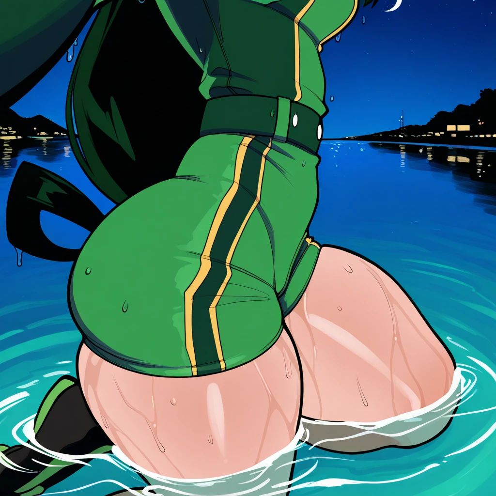 2 girls, elf, dark skinned with tanlines, topless, beach, small breasts, fat ass, bubble booty, pirate boots, covered in cum, covered in money, high quality resolution, very high quality, beautiful anime eyes, comparing asses, close up on asses, one full frame focused on wet pussy, sticky dollar bills, slave to money, ass spreading, hands on ass sinking in fingertips, beautiful smiles, on all fours, on all fours being spanked, big sexy calves, covered in a lot of cum, buckets of cum, asses arched up, face down ass up, sexy beach photoshoot, showing off big asses