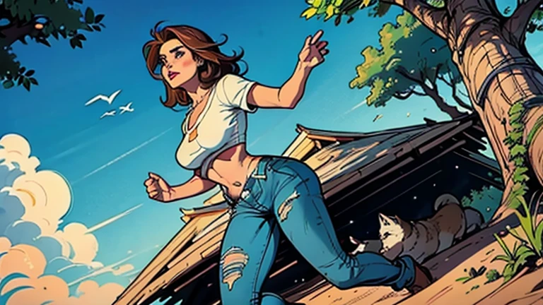 Personagem feminina armada com um .38 em estilo ocidental atompunk Fallout 4 Jennifer Connelly le com cicatrizes de guerra Imagem de desenho animado de uma mulher .Ilustra??o estilo desenho animado, estilo de arte dos desenhos animados, estilo de arte dos desenhos animados, digital illustration style, estilo atompunk design de personagens altamente detalhado, arte digital detalhada coragem, Forest fan art, Design de personagens de retrato, beautiful digital illustration, retrato de alta qualidade, Arte em quadrinhos, mulher jovem cabelo com transas lindas . Queen Anna of ArendelleBeautiful lined eyes Medium large bust and wonderful sexy clothes. image expression of sexual desire from waist to head illustration Queen Anne of Arendelle atompunk style Fallout 4 The perspective is from below, enfatizando a majestade e o poder da Gigante." armed with a 38 western style revolver with a 38 revolver in her hands character sheet, homem grego branco com cabelo curto muito encaracolado e barba, Red baseball cap, Black and red utility jacket, motorist, alta qualidade, bonito, jeans azul claro, smooth body hair, messy look, robusto e sujo, different facial expressions, corpo todo, camisa branca, masculine, Alto,