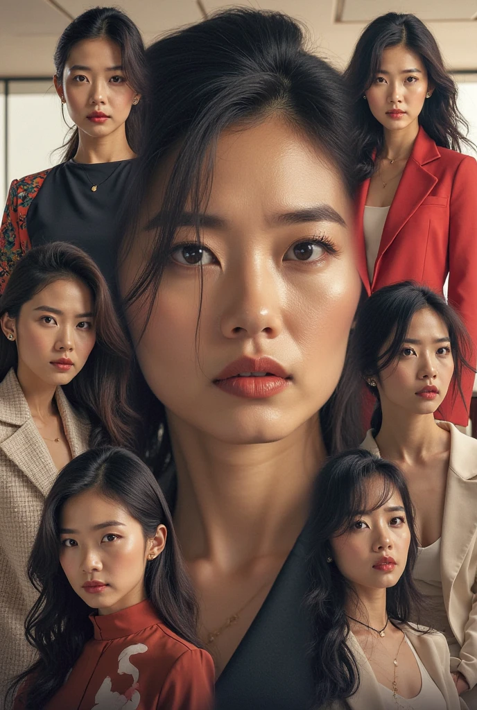 - [ ] Reality:1.37, masterpiece, best quality, RAW photos, absurd, Ultra HD, 1 Girl, curls, Brown hair, Tempting , Looking at the audience, In a large conference room in a high-rise office building in Tokyo ,Tokyo Tower,Intricate details, Detailed background, Delicate skin, Pores, high resolution, Human Development Report , Present to ten men , Beautiful Model, Soft light shines on the face,J.p_Role Model,White shirt , Medium breasts, A 30-year-old woman